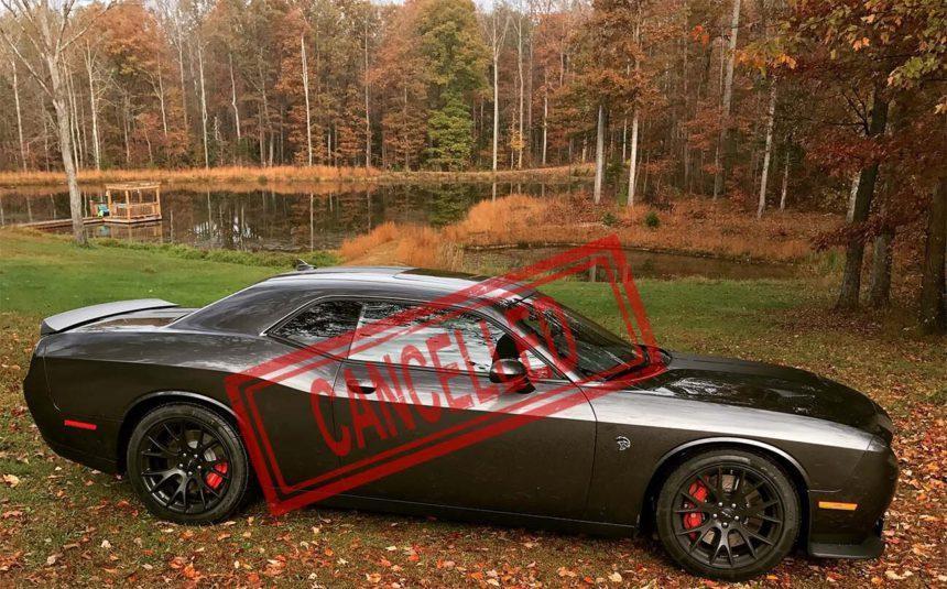 Dodge is Cancelling the Hellcat